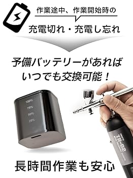 RAYWOOD PROFIX TR-02 PRO 充電式エアブラシ&予備バッテリ PROFIX Tech Liner 充電式エアブラシ TR-02 PRO – RAYWOOD